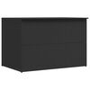 vidaXL Garden Storage Box Black 150x100x100 cm Poly Rattan