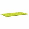 vidaXL Garden Bench Cushion Bright Green 200x(50+50)x7cm Oxford Fabric
