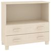 vidaXL Sideboard HAMAR Honey Brown 85x35x80 cm Solid Wood Pine