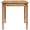 vidaXL Garden Dining Table 80x80x80 cm Solid Teak Wood