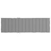 vidaXL Sun Lounger Cushion Grey 200x70x3cm Oxford Fabric