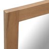 vidaXL Mirror 60x120 cm Solid Oak Wood