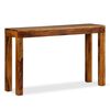 vidaXL Console Table Solid Acacia Wood 120x35x75 cm