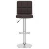 vidaXL Bar Stool Brown Faux Leather