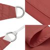 vidaXL Sunshade Sail Oxford Fabric Rectangular 4x5 m Terracotta