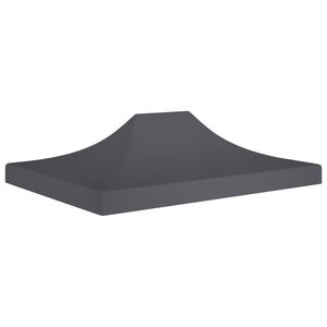 vidaXL Party Tent Roof 4.5x3 m Anthracite 270 g/m&sup2;