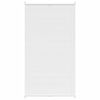 Plisse Blind 110x200cm White Pleated Blind