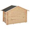 vidaXL Dog House 120x70x100.6 cm Solid Pine Wood 14 mm