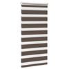 vidaXL Zebra Blind 80 x 150 cm Coffee