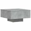 vidaXL Coffee Table Concrete Grey 60x60x31,5 cm Engineered Wood