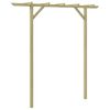 vidaXL Garden Pergola 205x40x203 cm Wood