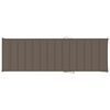 vidaXL Garden Sun Lounger with Table and Cushion Impregnated Pinewood