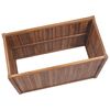 vidaXL Raised Bed 100x50x50 cm Solid Teak Wood