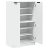 vidaXL Shoe Cabinet White 59x35x100.5 cm Engineered Wood