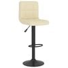 vidaXL Bar Stool Cream Fabric
