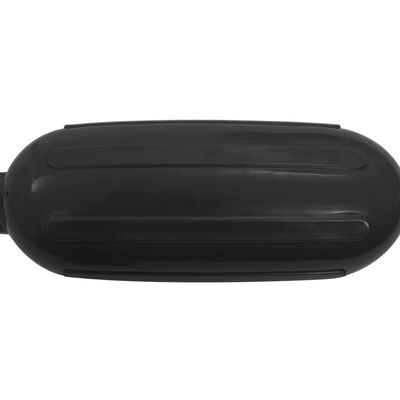 vidaXL Boat Bumper 4 pcs Black 41x11.5 cm PVC