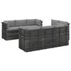 vidaXL 9 Piece Garden Pallet Lounge Set with Cushions Solid Pinewood