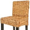 vidaXL Bar Stools 2 pcs Abaca