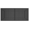 vidaXL Garden Table Anthracite 190x80x72 cm Steel