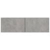 vidaXL TV Cabinets 4 pcs Concrete Grey 100x30x30 cm Engineered Wood