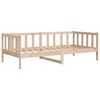 vidaXL Day Bed without Mattress Solid Wood Pine 90x200cm