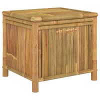 vidaXL Garden Storage Box 60x52x55cm Bamboo