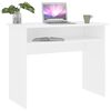 vidaXL Desk White 90x50x74 cm Engineered Wood
