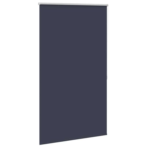 vidaXL Roller blind blackout 104.4x175 cm Fabric Width 100 cm marine
