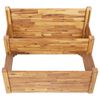 vidaXL 2-Tier Garden Planter 110x75x84 cm Solid Acacia Wood