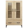 vidaXL Highboard Sonoma Oak 70x31x115 cm Engineered Wood