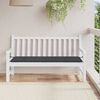vidaXL Garden Bench Cushion Black 150x50x4 cm Oxford Fabric