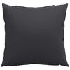vidaXL Sofa Cushions 4 pcs Black 60x60 cm Fabric