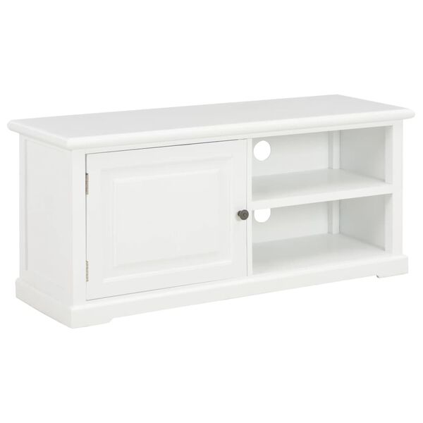 vidaXL TV Cabinet White 90x30x40 cm Wood