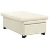 vidaXL Sofa Bed Cream 194 x 67 x 82 cm Velvet