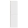 vidaXL Book Cabinet/TV Cabinet White 36x30x114 cm Engineered Wood