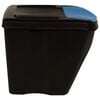vidaXL Stackable Dustbins 4 pcs Anthracite 100 L