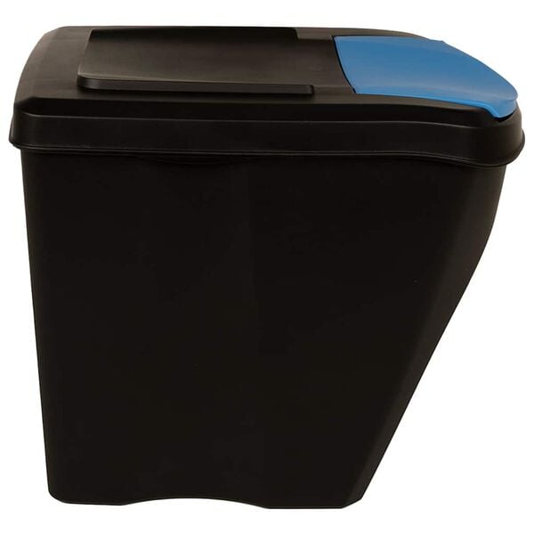 vidaXL Stackable Dustbins 4 pcs Anthracite 100 L