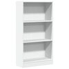vidaXL Bookcase White 60x24x109 cm Engineered Wood