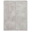 vidaXL Sideboard Concrete Grey 60x30x75 cm Engineered Wood