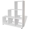 vidaXL Staircase Bookcase/Display Shelf 107 cm White