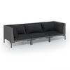 vidaXL Garden Lounge Set | Dark Grey