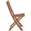 vidaXL Folding Garden Chairs 6 pcs with Cushions Solid Acacia Wood
