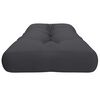 vidaXL Pallet Cushion Anthracite 120x40x12 cm Fabric