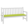 vidaXL Garden Bench Cushion Bright Green 150x50x3 cm Oxford Fabric