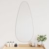 vidaXL Wall Mirror Silver 90x40 cm