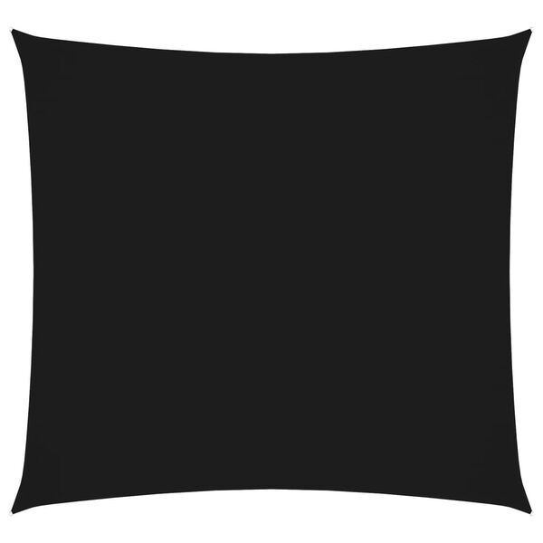 vidaXL Sunshade Sail Oxford Fabric Square 4.5x4.5 m Black