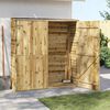 vidaXL Garden Tool Shed 163x50x171 cm Impregnated Pinewood