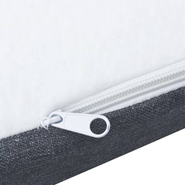 vidaXL Box Spring Bed Mattress Topper 200x160x5 cm Mdeium Soft