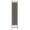 vidaXL 4-Panel Room Divider Anthracite 160x220 cm Fabric