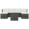 vidaXL 7 Piece Garden Pallet Lounge Set with Cushions Solid Pinewood